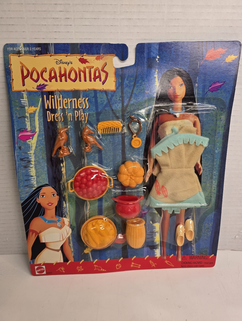 Vintage Mattel Disney Pocahontas Wilderness Dress N Play Outfit